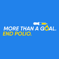 Awareness Campaign on the theme of End to Polio Virus, Vector Illustration.