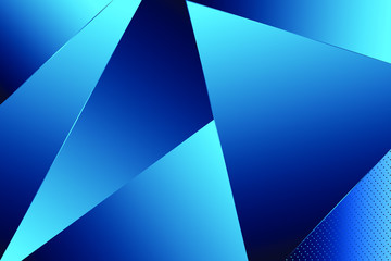 EPS 10 vector. Modern blue background. Good abstract geometric backdrop.