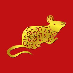 The Year of Mouse Happy Chinese New Year