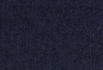 Fototapeta na wymiar Natural blue colored linen texture or vintage canvas background. A high resolution