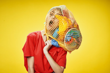 girl with fan