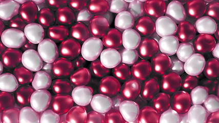 Beautiful background with geometric shape. 3d illustration, 3d rendering.