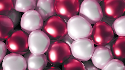 Beautiful background with geometric shape. 3d illustration, 3d rendering.