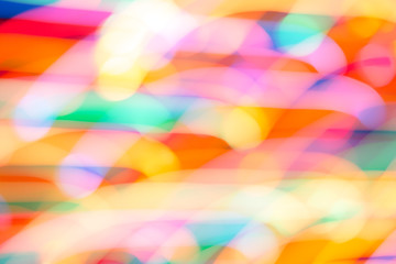 Abstract picture of bright colored lights