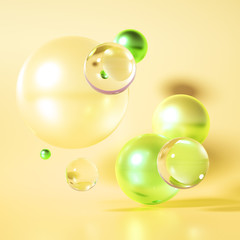 Beautiful background with geometric shape. 3d illustration, 3d rendering.