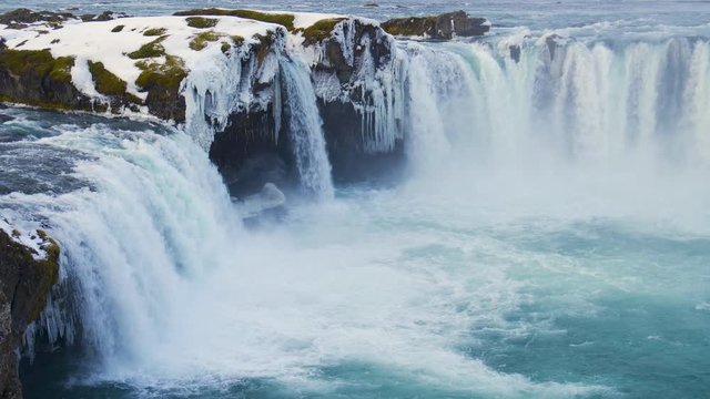 Waterfall Nature landscape in Iceland