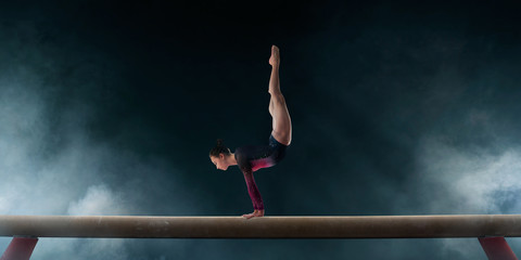 Female gymnast.