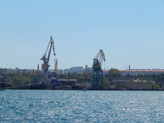 Портовые краны © golisin