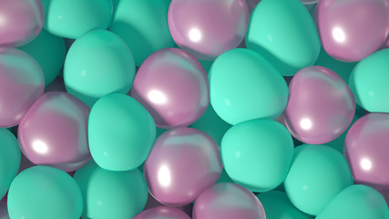 Beautiful background with geometric shape. 3d illustration, 3d rendering.