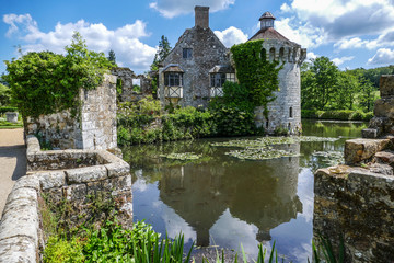 Scotney Castle in Kent, England