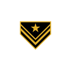 Military Wave Logo Template vector symbol