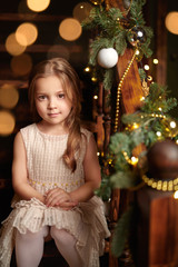 child on stairs