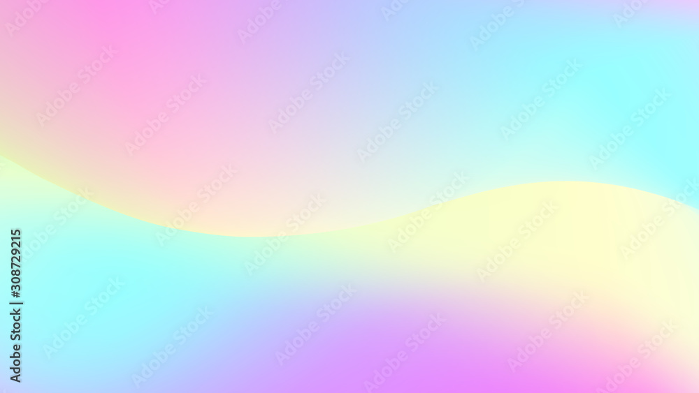 Poster fluid shapes constitute a color geometric abstract background