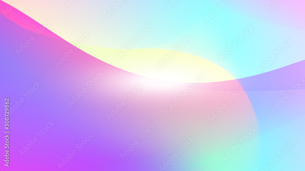 Poster fluid shapes constitute a color geometric abstract background