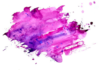 abstract watercolor hand drawing background