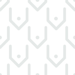 Seamless pattern with dark ethnic elements