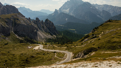 Strada panoramica delle Tre Cime di Lavaredo