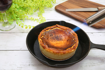 バスクチーズケーキ