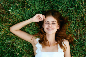 girl in grass