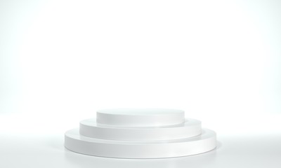 Exhibition podium or stage stand