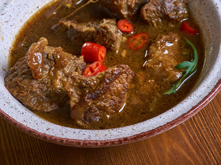Chadian Bangaou  lamb stew