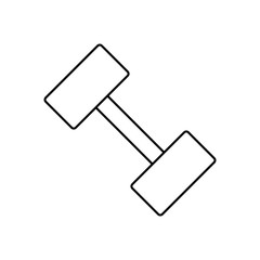 barbell icon design vector. Modern style