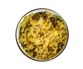 Creamy Cheesy Taco Pasta Bake