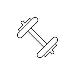 barbell icon design vector. Modern style