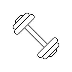 barbell icon design vector. Modern style