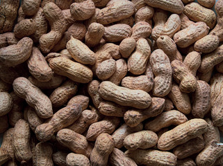 Fototapeta premium peanuts in shell