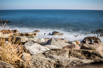 Felsen am Meeresstrand / Gedser Odde