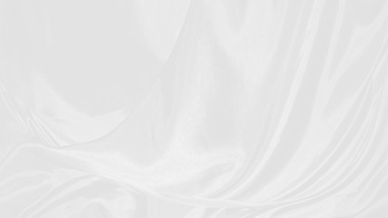 Fototapeta premium White fabric texture background, White cloth texture and soft wave