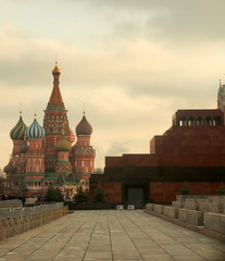 Fototapeta premium st basils cathedral in moscow