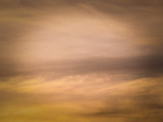 Beautiful sunset sky as nature background.