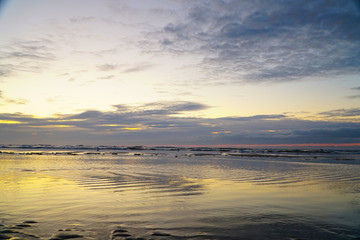 Sonnenuntergang Küste