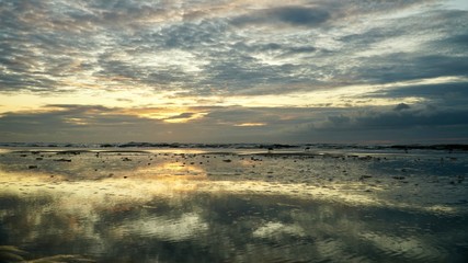 Sonnenuntergang Küste