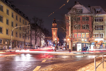 Wuerzburg at night