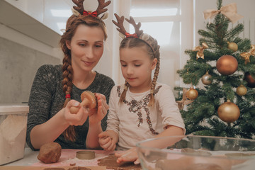 christmas bakery family