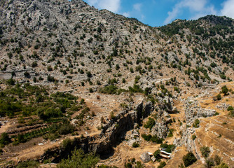 Fototapeta na wymiar Lebanon mountain scenery