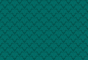 Vector Art Deco Pattern. Seamless Abstract Background. Geometric Vintage Style Texture.