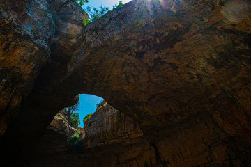 Baatara sinkhole in Mount Lebanon
