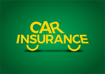 car insurance icon green yellow