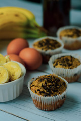 muffins saludables de avena 1