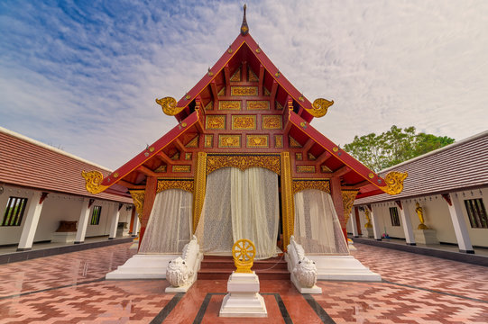 Phrong Madua, Mueang Nakhon Pathom District, Nakhon Pathom, December 8, 2019.  Wat Pa Pathomchai.