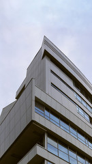 facade of modern building