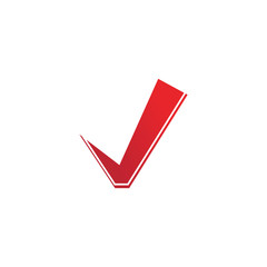 letter V check mark logo icon design template elements-vector
