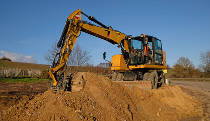 Obraz premium Bagger