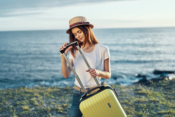 woman with camera
