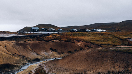 Schwarzer Strand auf Island