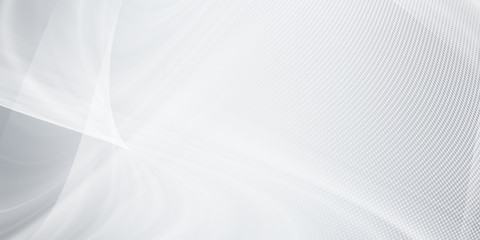 Obraz premium Gray halftone pattern with white line motion backdrop wallpaper. Clean Grey geometric background.